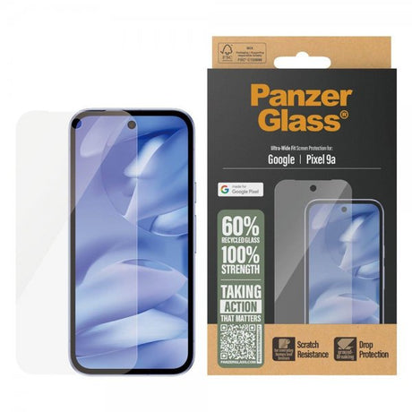 PanzerGlass Google Pixel 9a Skärmskydd Ultra-Wide Fit