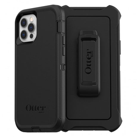 Otterbox iPhone 12/iPhone 12 Pro Skal Defender Svart