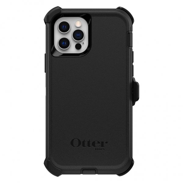 Otterbox iPhone 12/iPhone 12 Pro Skal Defender Svart