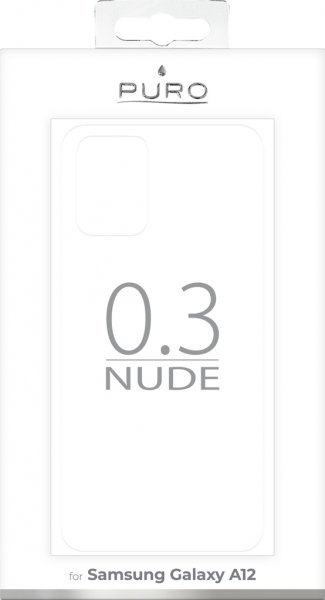 Puro Samsung Galaxy A12 Skal Nude Transparent