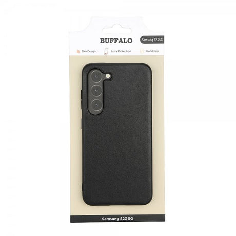 Buffalo Samsung Galaxy S23 Skal PU Svart