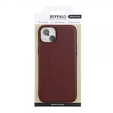 Buffalo iPhone 15 Plus Skal PU MagSeries Brun