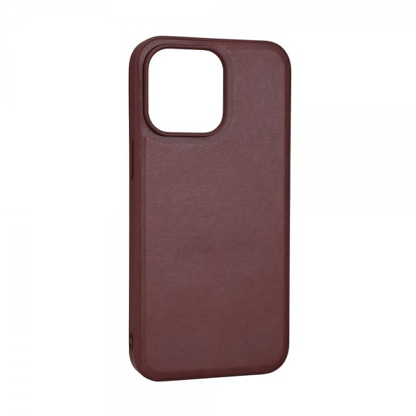 Buffalo iPhone 15 Pro Max Skal PU MagSeries Brun