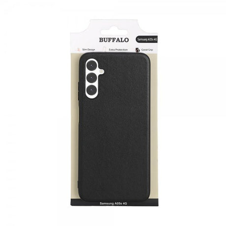 Buffalo Samsung Galaxy A05s Skal PU Svart