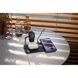 Zens Dual+Watch Aluminium Wireless Charger Svart