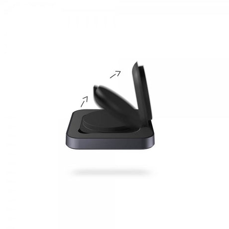 Zens Trådlös Laddare Magnetic Nightstand Charger MagSafe Svart