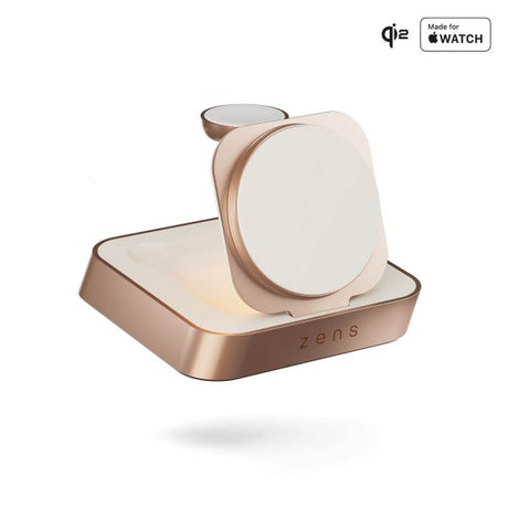 Zens Trådlös Laddare Nightstand Charger Pro 2 MagSafe Copper