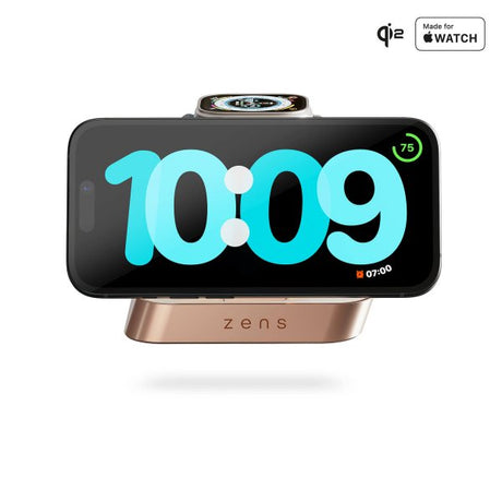 Zens Trådlös Laddare Nightstand Charger Pro 2 MagSafe Copper