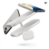Zens Trådlös Laddare Quattro Pro 4 Qi2 MagSafe Vit