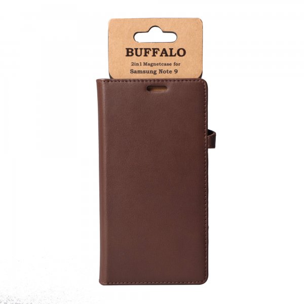 Buffalo Samsung Galaxy Note 9 Fodral 2in1 Magnet Case Brun