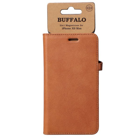 Buffalo iPhone Xs Max Fodral 2in1 Magnet Case Cognac