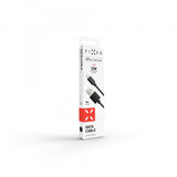 Fixed Kabel USB-A till Lightning 1m Svart