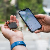 Fixed Tag Bluetooth Smart Tracker Find My Svart