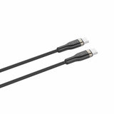 Fixed Kabel METAL Series USB-C/USB-C 1.2m Svart