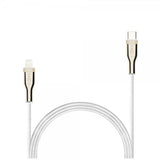 Fixed Kabel METAL Series USB-C/Lightning 1.2m Vit