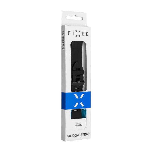 Fixed Garmin QuickFit 20mm Armband Silicone Strap Blå