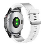 Fixed Garmin QuickFit 20mm Armband Silicone Strap Vit