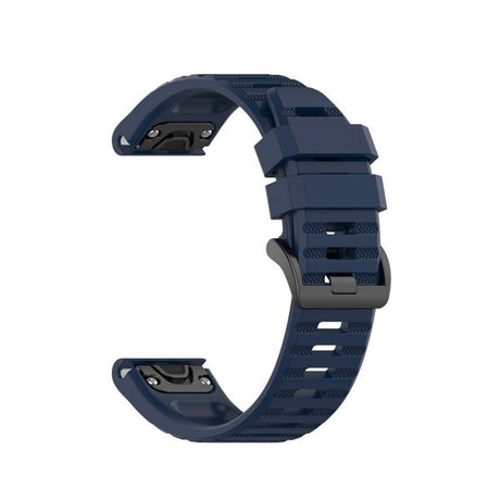 Fixed Garmin QuickFit 22mm Armband Silicone Strap Blå