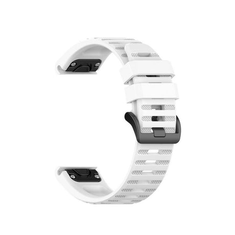 Fixed Garmin QuickFit 22mm Armband Silicone Strap Vit