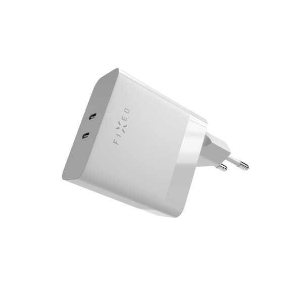 Fixed Supersnabb Laddare 2xUSB-C PD 3.0 65W