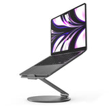 Fixed Frame Studio Notebook Stand up to 17" Space Grey