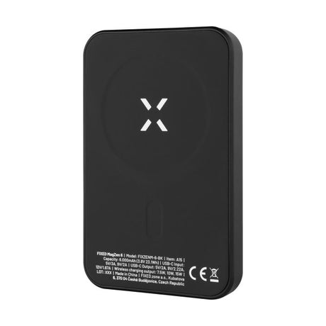 Fixed Powerbank MagZen 6 20W 6000 mAh MagSafe Svart