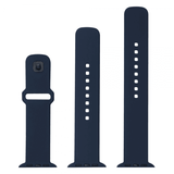 Fixed Apple Watch Ultra 49mm Armband Silicone Sporty Strap Blå