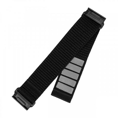 Fixed Garmin QuickFit 26mm Armband Nylon Strap Svart