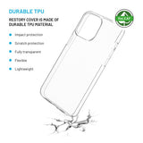 Fixed iPhone 15 Pro Max Skal ReStory Transparent