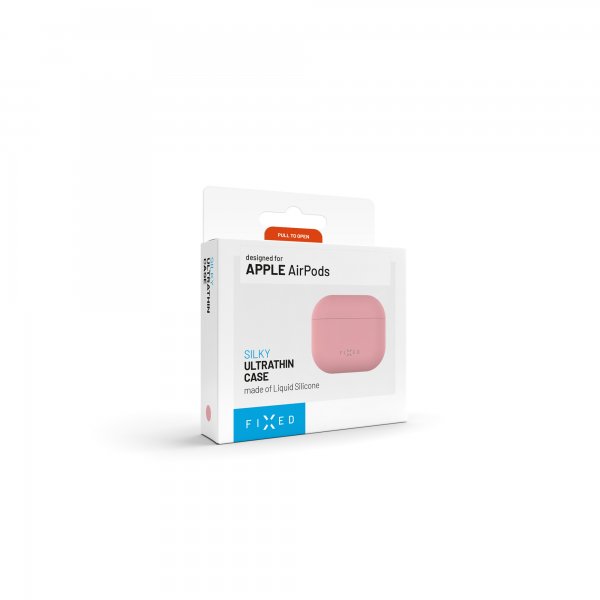 Fixed AirPods 4 Skal Silky Rosa
