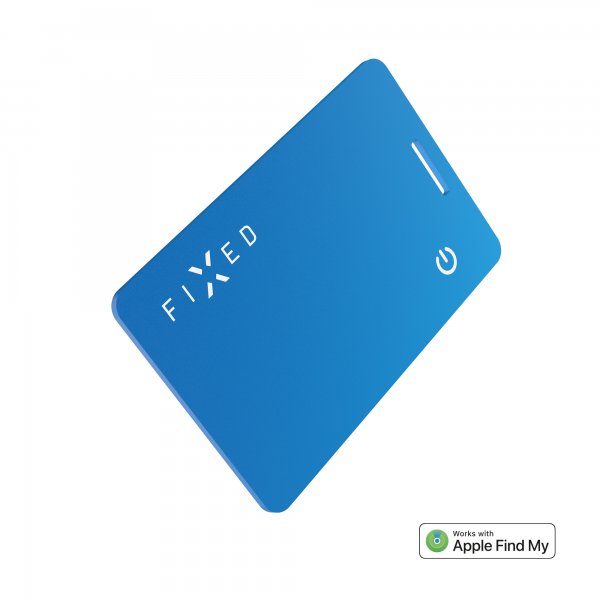 Fixed Tag Card Smart Tracker Blå