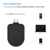Fixed Laddare Samsung Galaxy Watch USB-C Svart