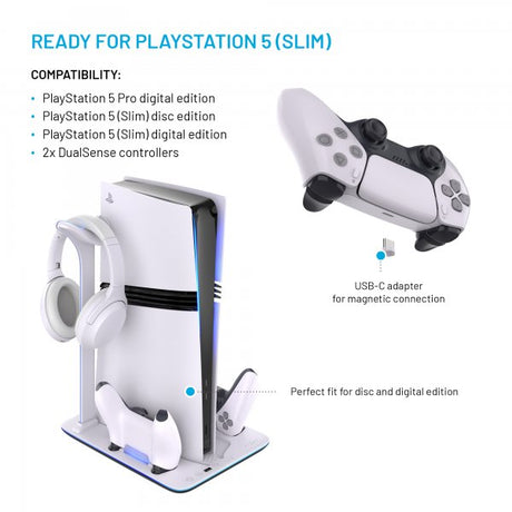 Fixed PlayStation 5 Pro/Slim Dockningsstation