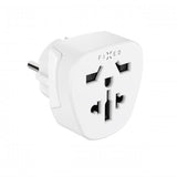 Fixed Reseadapter Schuko EU/Världen