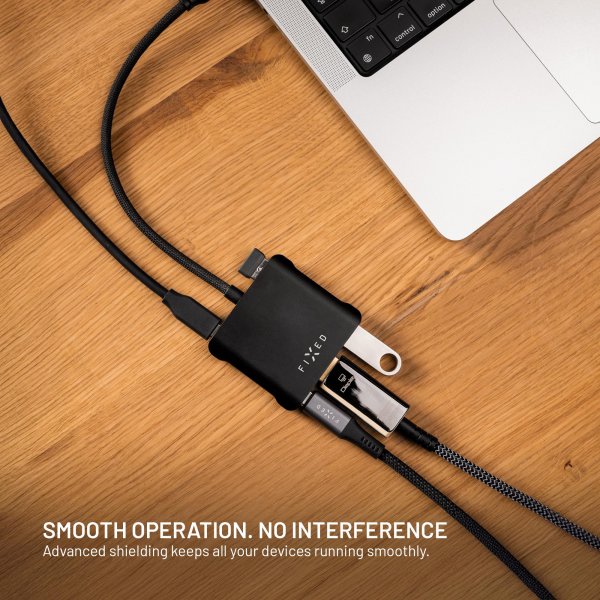 Fixed Quadri USB-C Hub 5in1