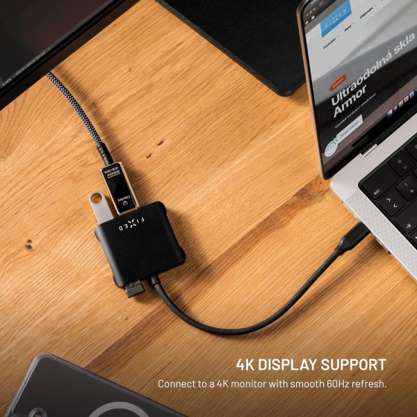 Fixed Quadri USB-C Hub 5in1
