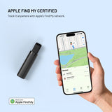 Fixed Smart Tracker Tag Stick Svart