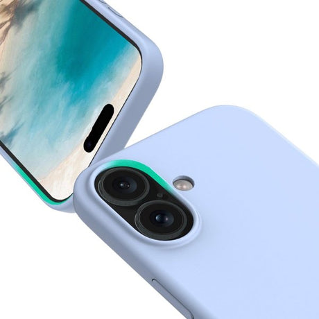 Rvelon iPhone 17 Skal Silikon MagSafe Ljusblå