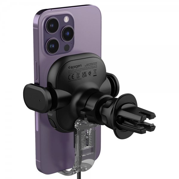 Spigen Bilhållare OneTap Pro Air Vent Mount Charger 15W Svart