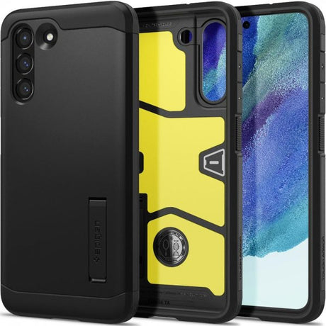 Spigen Samsung Galaxy S21 FE Skal Tough Armor Svart