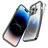 Spigen iPhone 14 Pro Max Skal Optik Crystal Chrome Gray