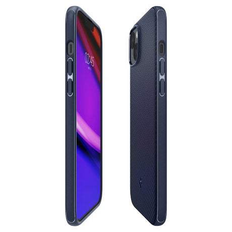 Spigen iPhone 14 Plus Skal Mag Armor MagFit Navy Blue