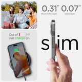 Spigen iPhone 14 Pro Skal Optik Crystal Chrome Gray
