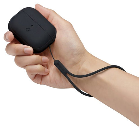 Spigen AirPods Pro 2 Skal Silicone Fit Svart