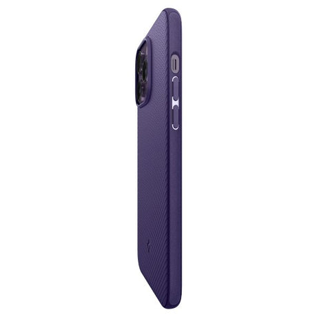 Spigen iPhone 14 Pro Max Skal Mag Armor MagFit Deep Purple