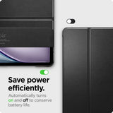 Spigen iPad Air 13 (M2/M3/M4) Fodral Smart Fold Svart