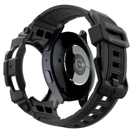 Spigen Samsung Galaxy Watch 7 40mm Armband och Skal Rugged Armor Pro Matte Black