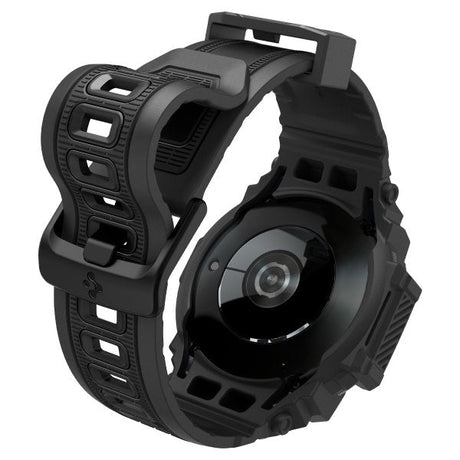 Spigen Samsung Galaxy Watch 7 40mm Armband och Skal Rugged Armor Pro Matte Black