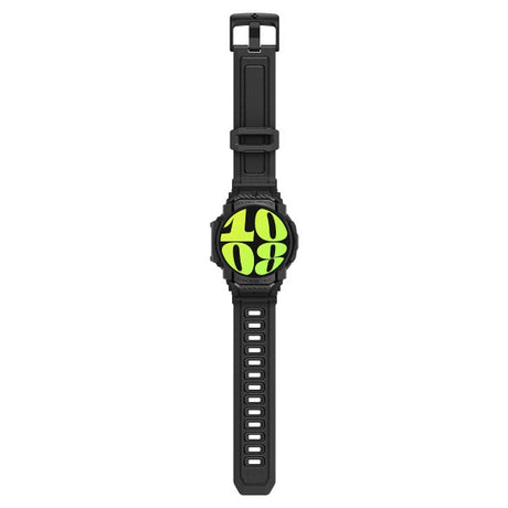 Spigen Samsung Galaxy Watch 7 40mm Armband och Skal Rugged Armor Pro Matte Black