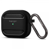 Spigen AirPods 3 Skal Rugged Armor Matte Black